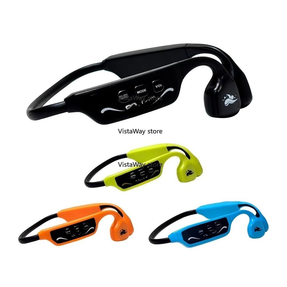 Us Aquatic Sports - SwimTalk Cuffie impermeabili H913C Sport acquatici