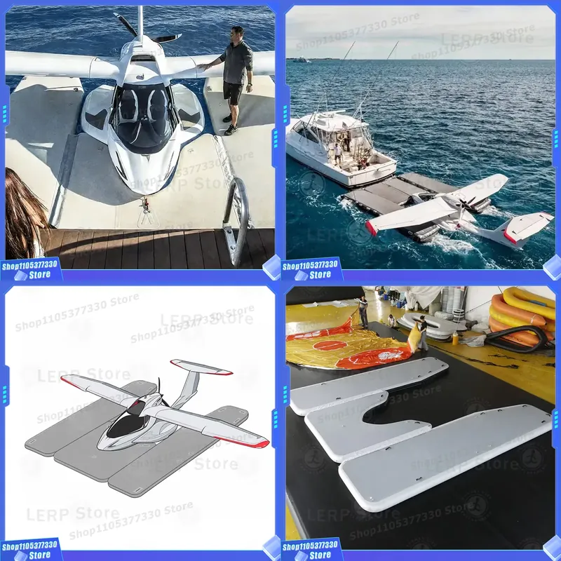 Us Aquatic Sports - Piattaforma di Atterraggio Gonfiabile Commerciale per