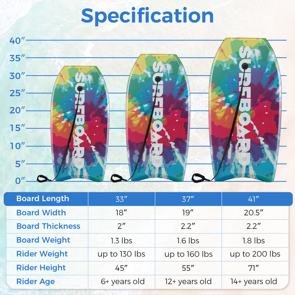 Bodyboard Leggero da 33/37/41  - Bodyboard Boogie Board recensione e prezzo