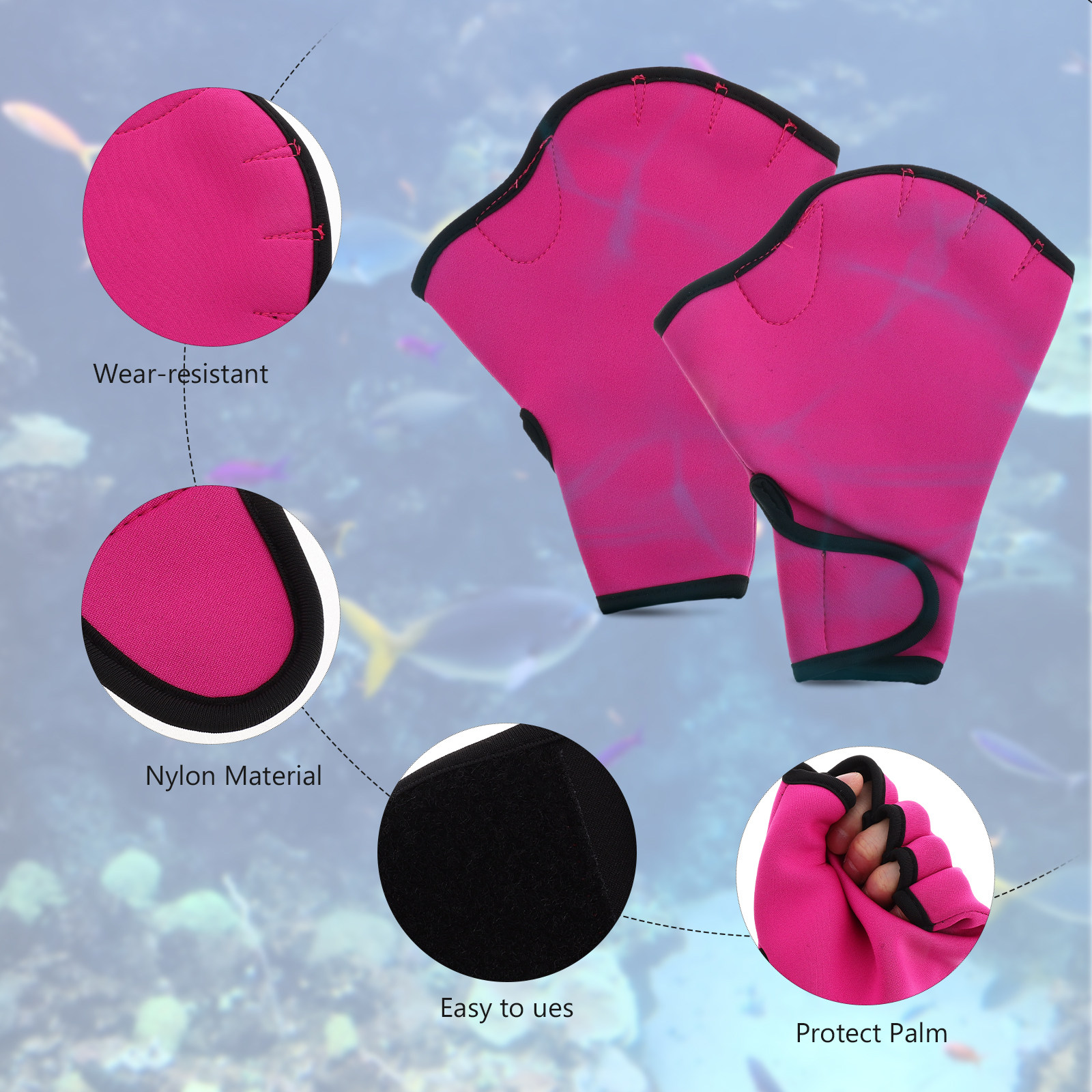 1 Paio di Guanti da Nuoto in N - Aquatic Sports Scuba recensione e prezzo