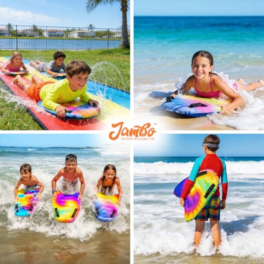 Set di 4 Tavole Gonfiabili da  - Bodyboard Boogie Board recensione e prezzo